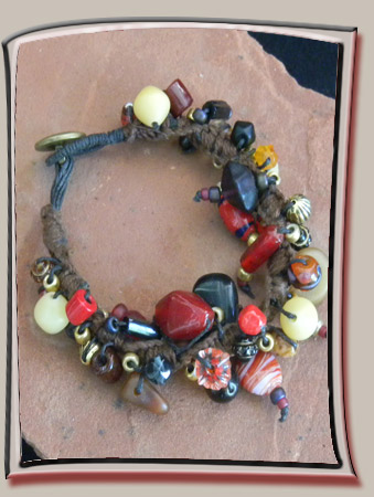 green studded jewelmint bracelet