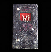 coral statue in niche box