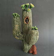 stoneware saguaro cactus