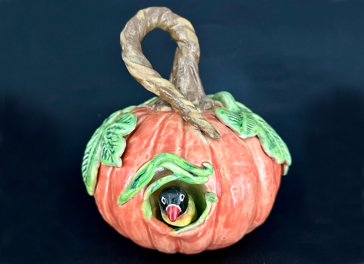 Pumpkin with Fledgling